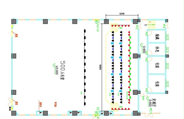 礼堂舞台灯光音响解决方案